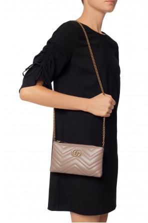 'gg marmont' quilted shoulder bag, zdjęcie 2 'gg marmont' quilted shoulder bag od Gucci